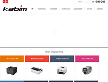 Tablet Screenshot of kabim.com.tr